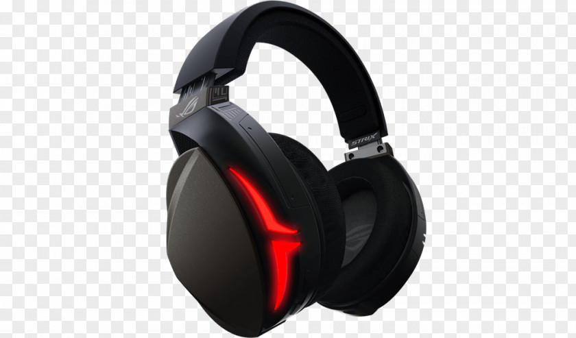 Headphones ASUS ROG Strix Fusion 500 Binaural Head-band Black Headset Wireless 300 Gaming With 7.1 Virtual Surround Sound For PC PNG