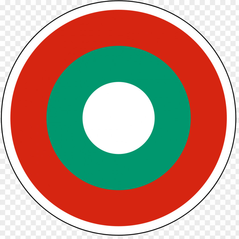 Military Bulgarian Air Force Roundel Aircraft Insignia PNG