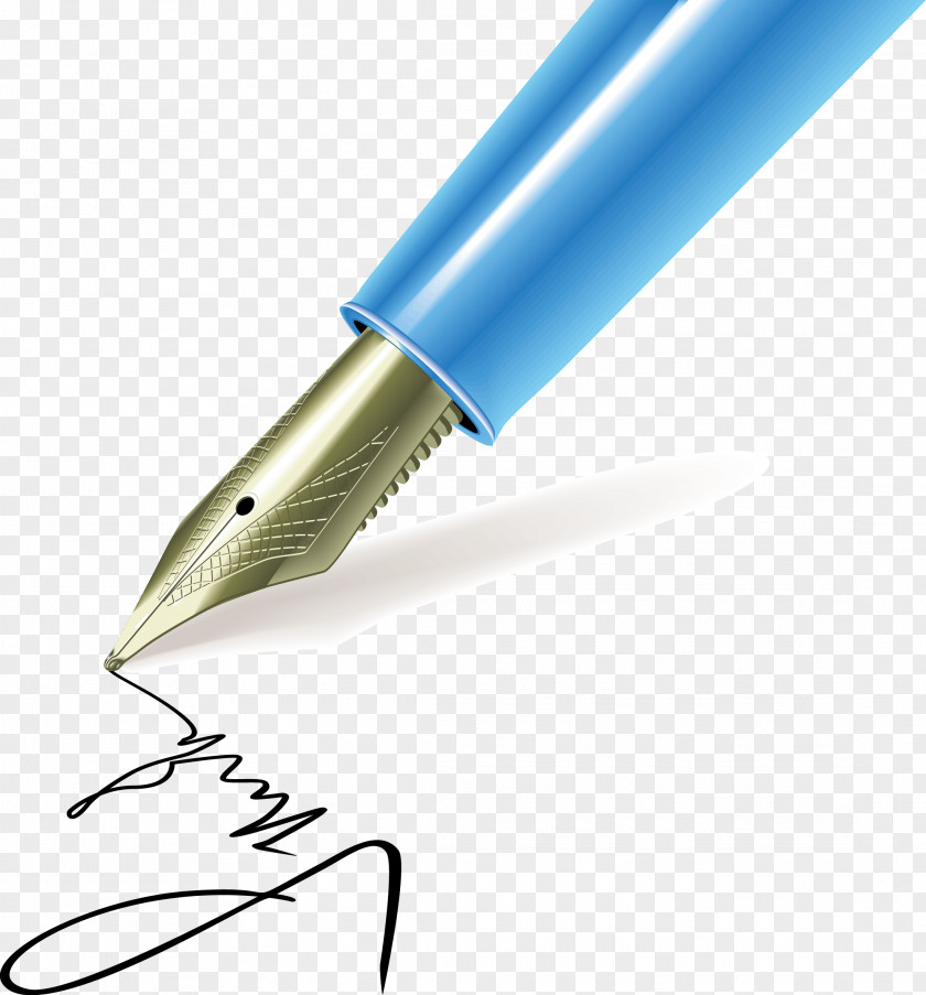 Pen Vector Material Signature PNG