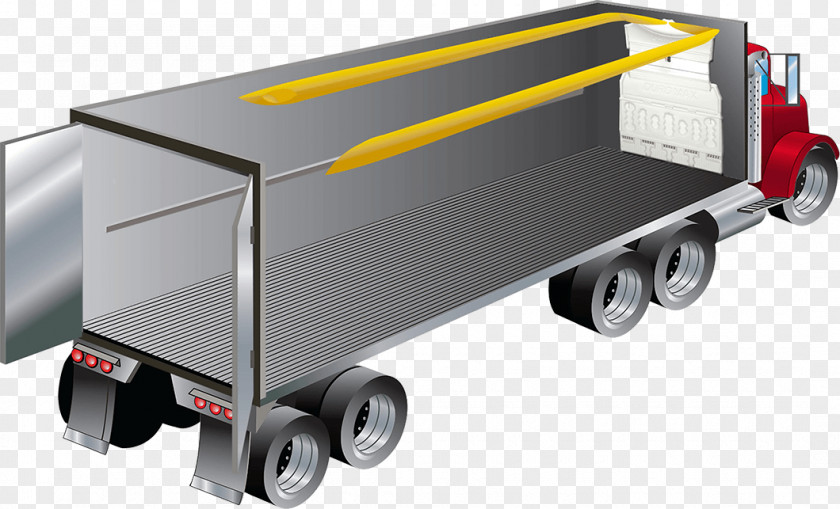 Truck Refrigerator Semi-trailer Transport Cargo PNG
