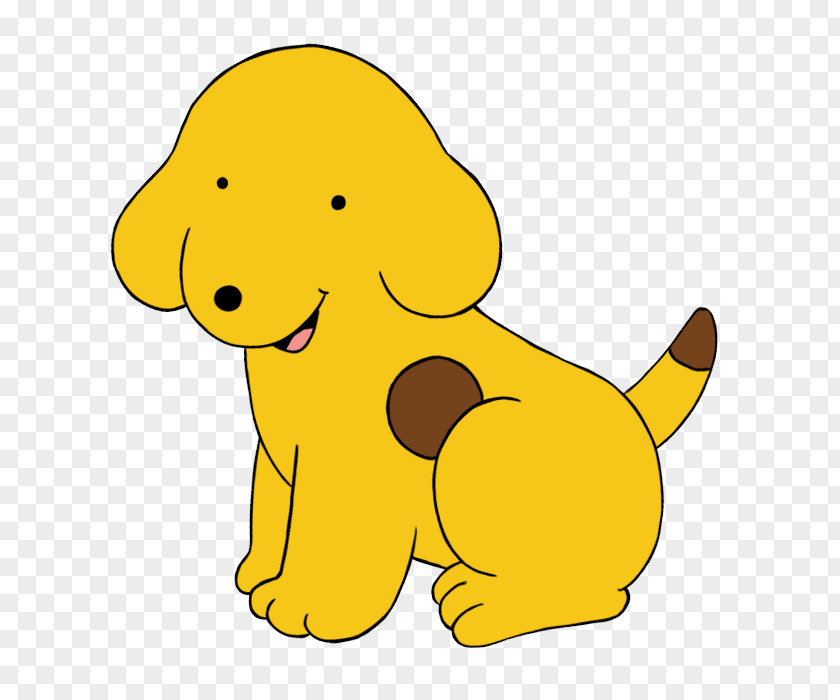 Animal Figure Line Art Yellow Cartoon Puppy Clip Sporting Group PNG