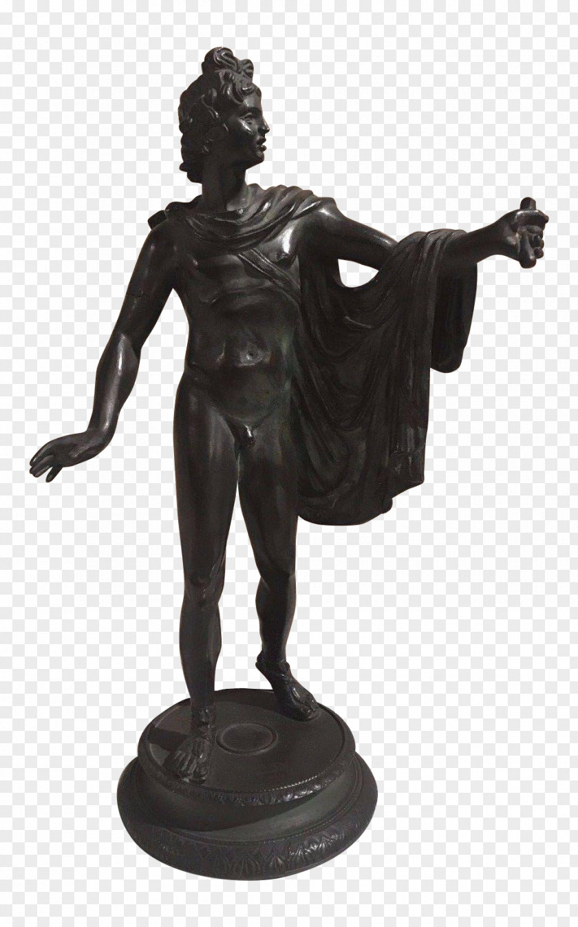 Apollo Belvedere Bronze Sculpture Classical Vatican Museums PNG