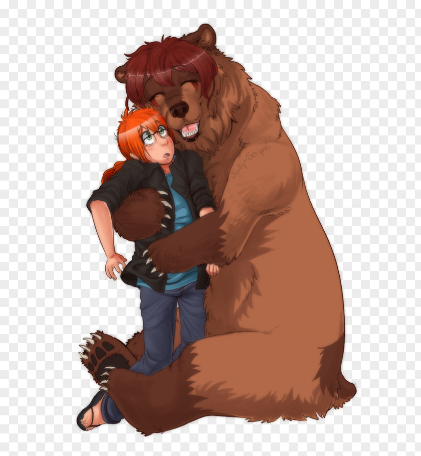 Bear Hug Drawing Clip Art PNG