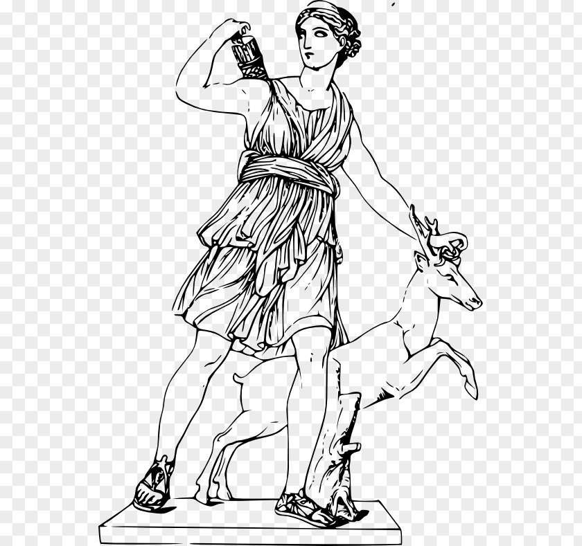Goddess Artemis Ancient Greece Hades Greek Mythology PNG