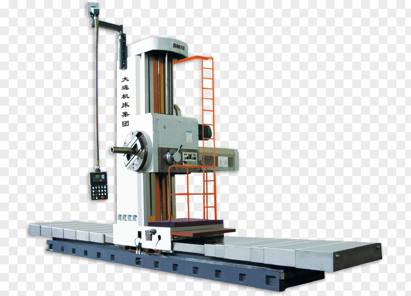 Mill Machine Tool Computer Numerical Control Milling Boring DMTG PNG