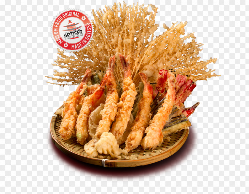 Oriental Food Tempura Deep Frying Seafood Recipe PNG
