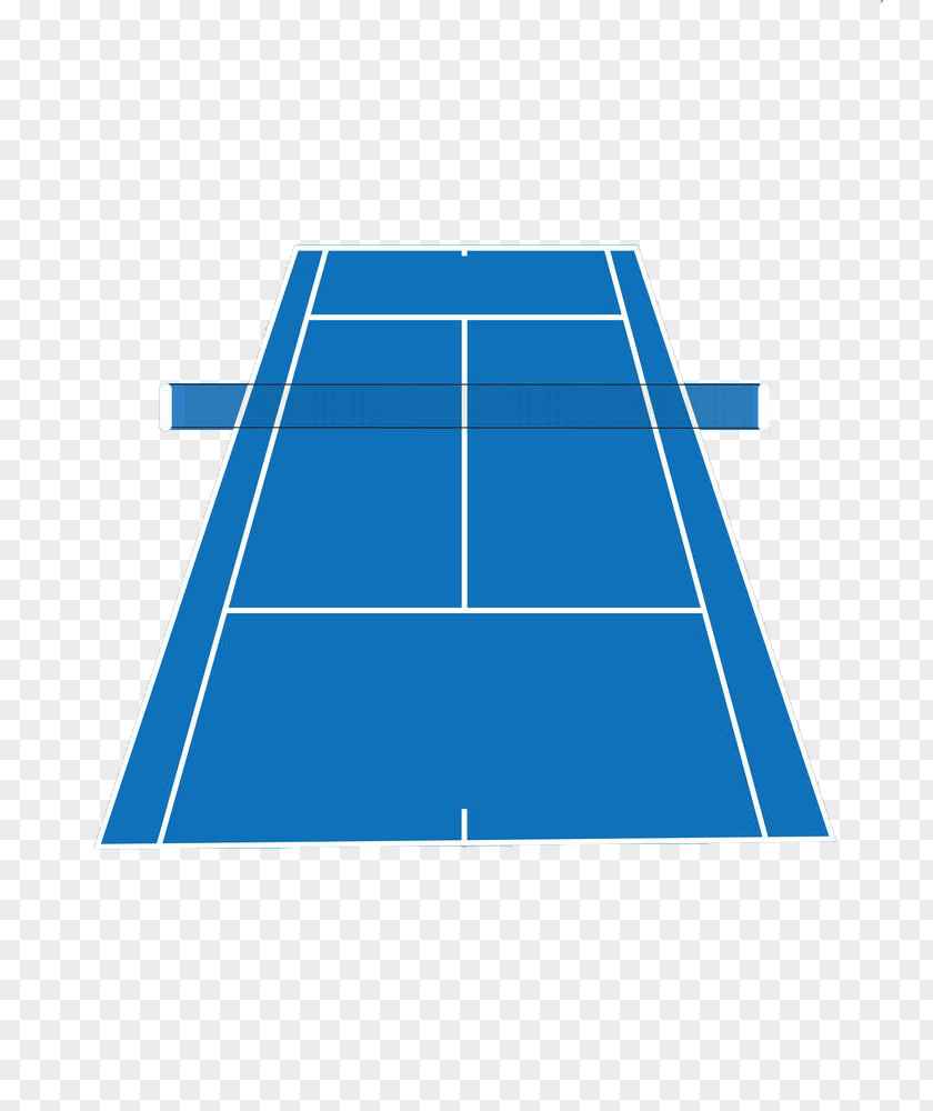 Blue Vector Badminton Court Tennis Centre Stock Photography PNG