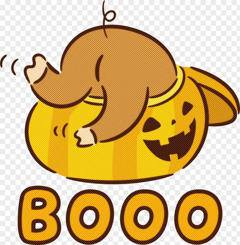 Booo Happy Halloween PNG