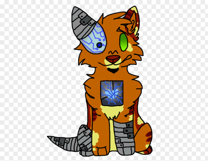 Cyborg Cat Kitten Mammal Carnivora Red Fox PNG