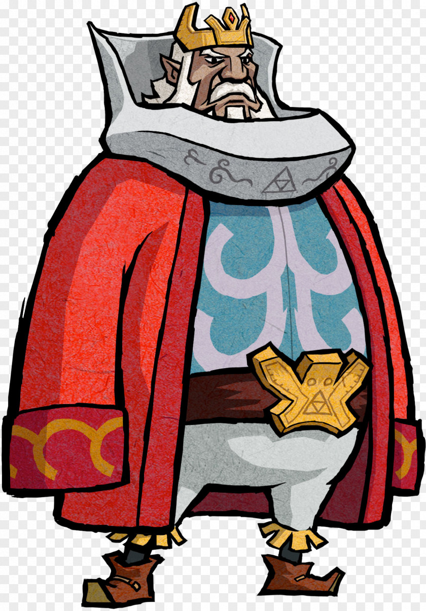 King The Legend Of Zelda: Wind Waker Zelda II: Adventure Link Ganon Breath Wild PNG