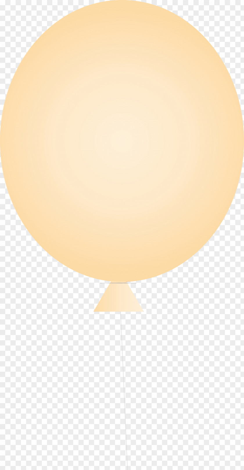 Lighting Accessory Ceiling Fixture Yellow Balloon Lamp PNG