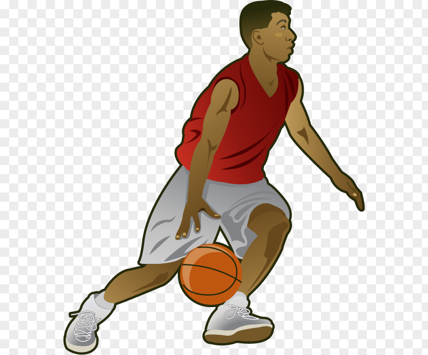 Player Cliparts Basketball Dribbling Free Content Slam Dunk Clip Art PNG