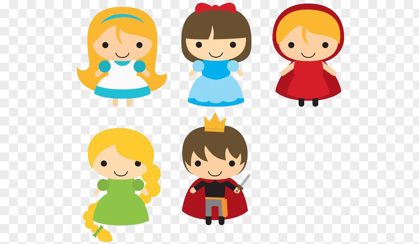 Q Version Of The Image Fairy Tale Characters Peter Pan Alices Adventures In Wonderland Little Red Riding Hood PNG