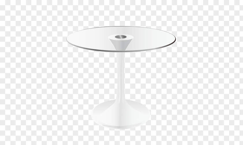 Round Glass Table Angle PNG