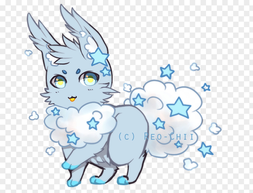 Starry Sky Catgirl Kitten Auction PNG