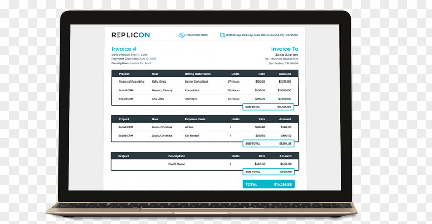 Time-tracking Software Replicon Computer Timesheet Service PNG