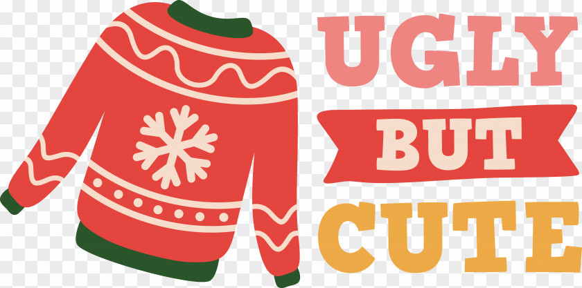 Ugly Sweater Cute Sweater Ugly Sweater Party Winter Christmas PNG