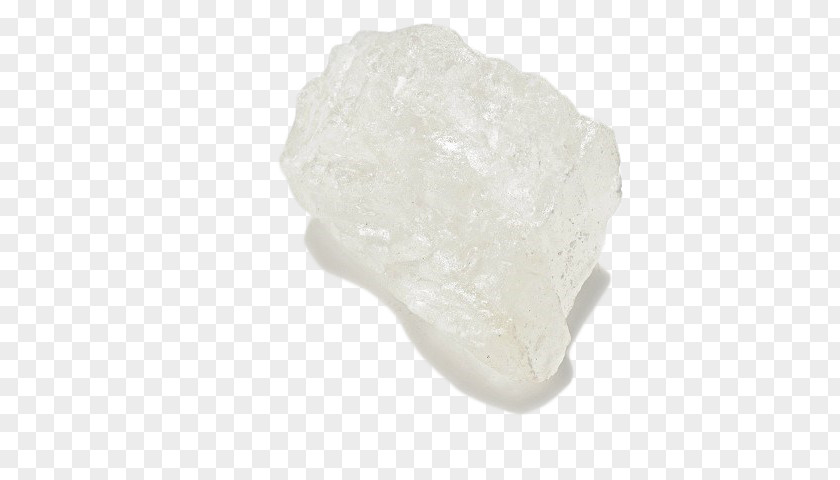 White Sea Salt Crystals Crystal PNG