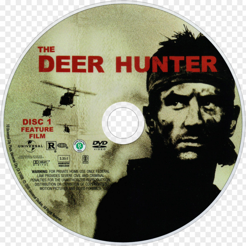 Dvd The Deer Hunter DVD YouTube Download Disk Image PNG