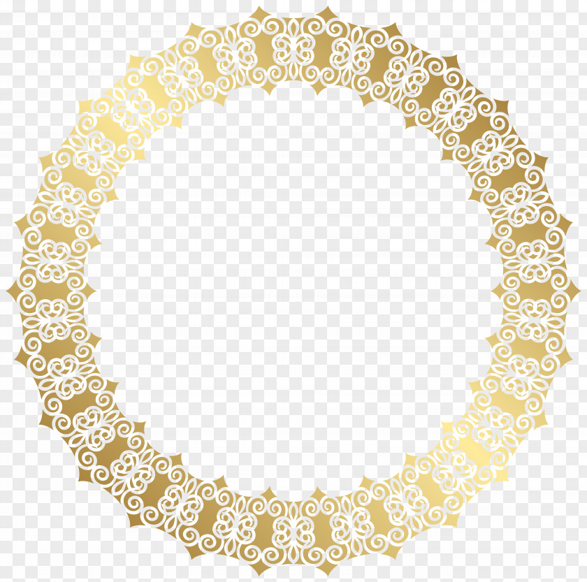 Golden Border Cliparts Gold Clip Art PNG