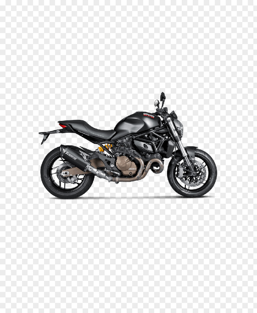 Motorcycle Exhaust System Ducati Monster Akrapovič 821 PNG