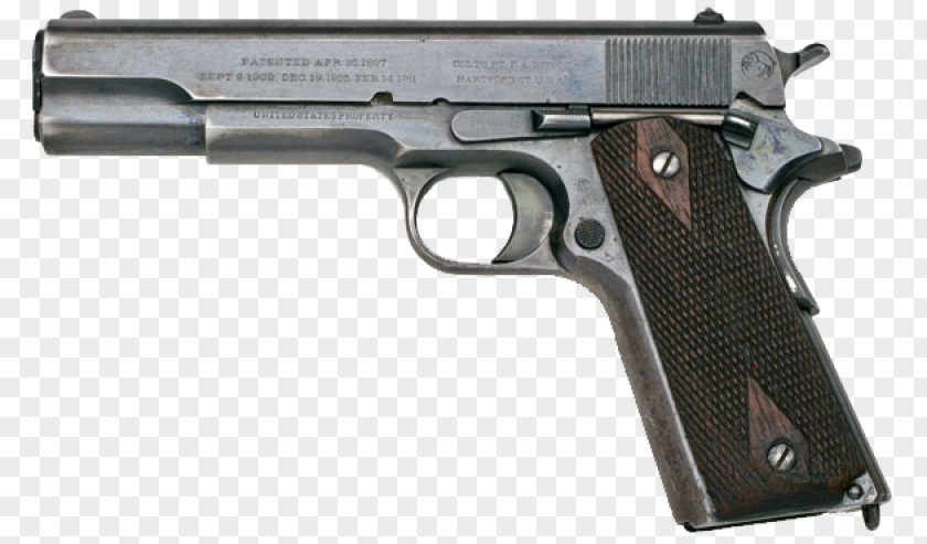 45 Colt M1911 Pistol Airsoft Guns Blowback GBB PNG
