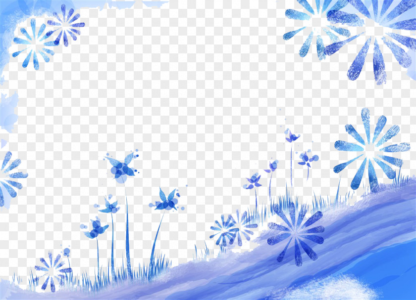 Dandelion Border Clip Art PNG