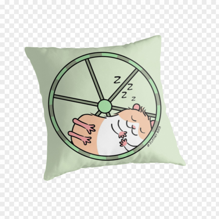 Hamster Wheel Cushion Throw Pillows Textile PNG