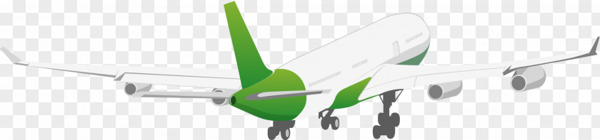 Vector Aircraft Airplane Green PNG