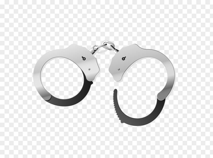 Vector Handcuffs Police Clip Art PNG