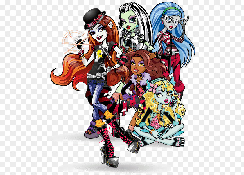 Doll Monster High Ghoul Frankie Stein Lagoona Blue PNG