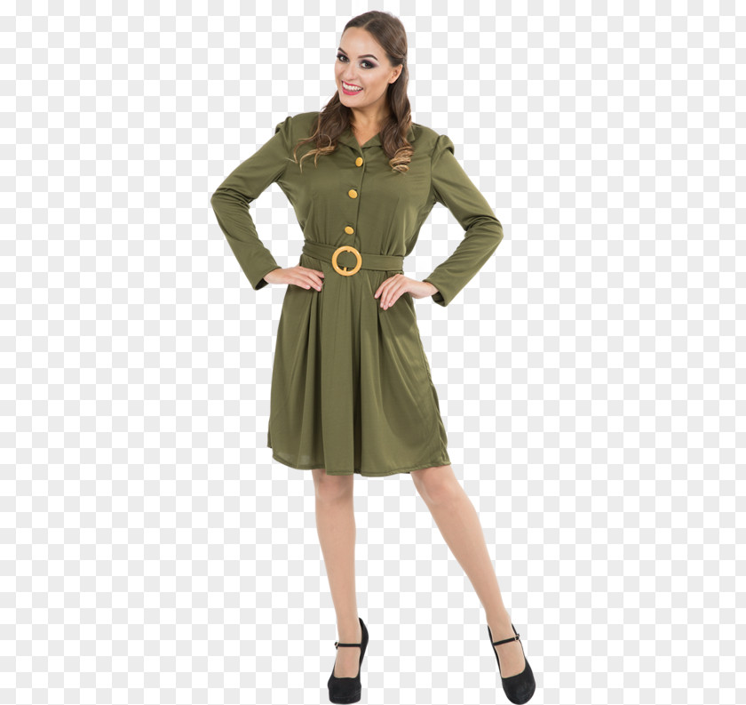 Dress 1940s Costume Party Clothing Second World War PNG