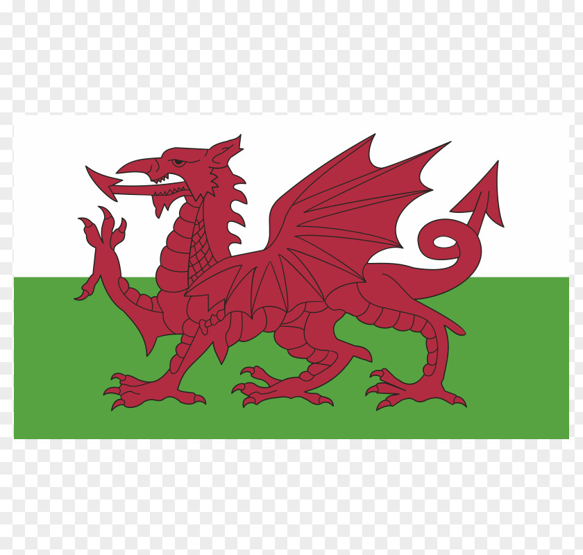 Flag Of Wales Welsh Dragon PNG