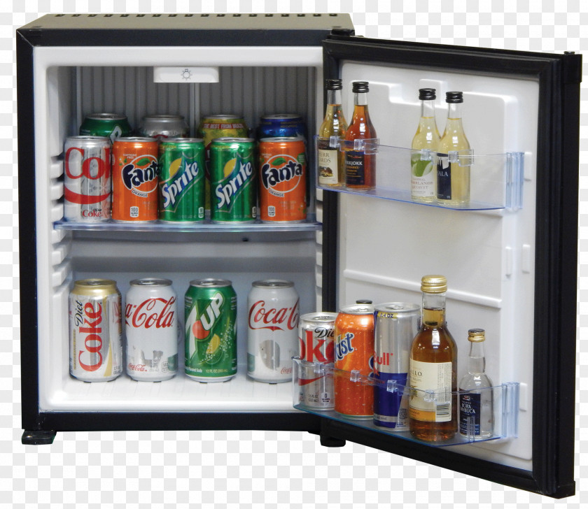 Fridge Refrigerator Minibar Hotel Amenity PNG