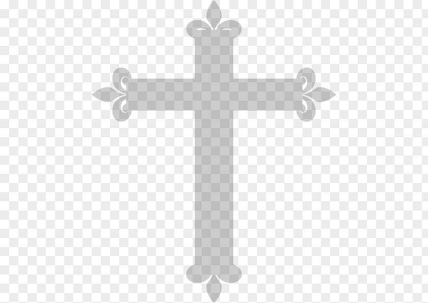 Grey Cross Baptism Christian Eucharist Clip Art PNG