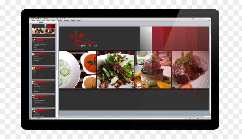 Ipad Template Display Advertising Electronics Recipe Restaurant PNG