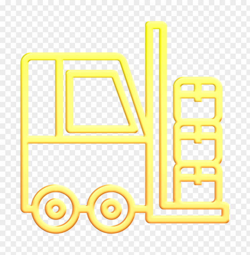 Truck Icon Forklift Logistic PNG