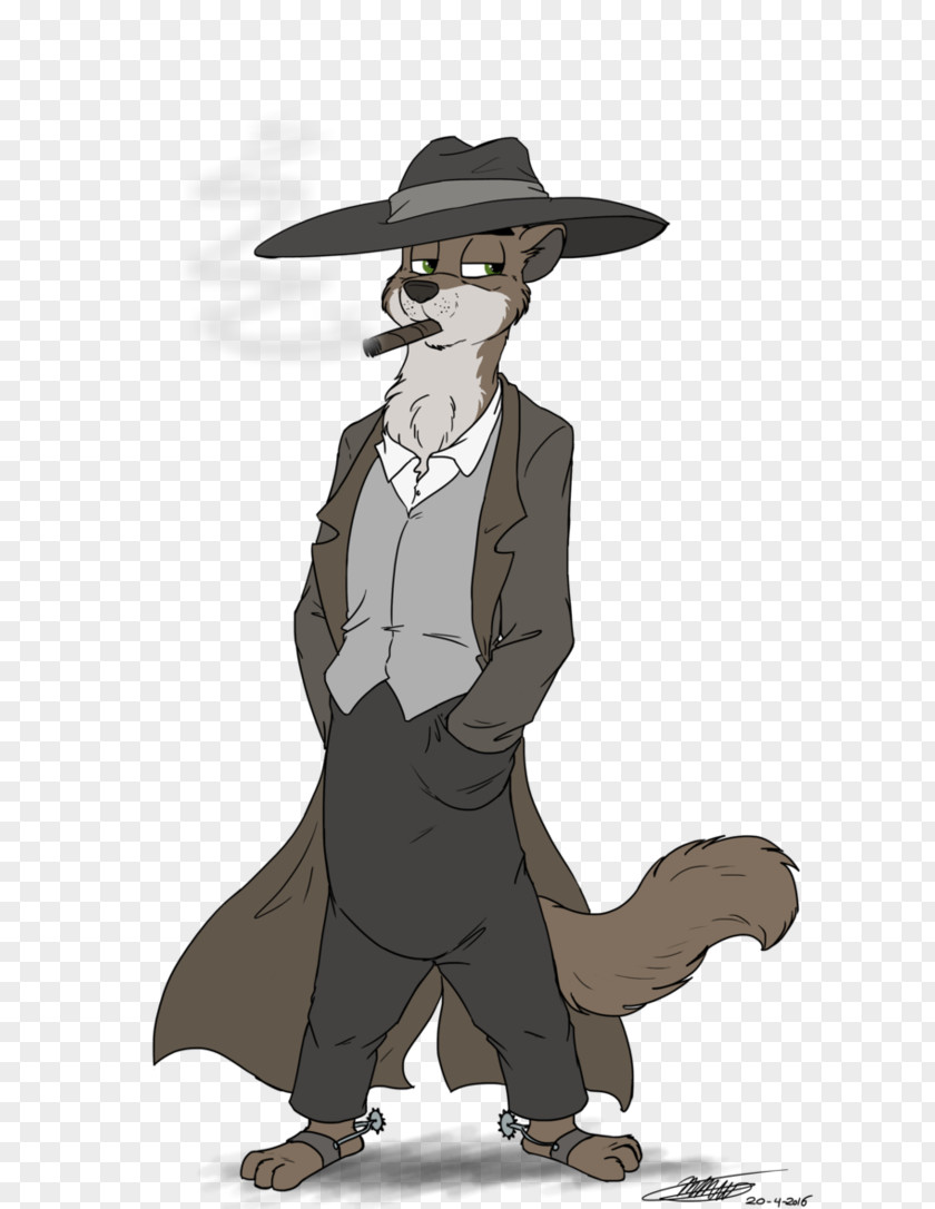 Cigar Wallpaper Cartoon Mammal Fedora Character PNG