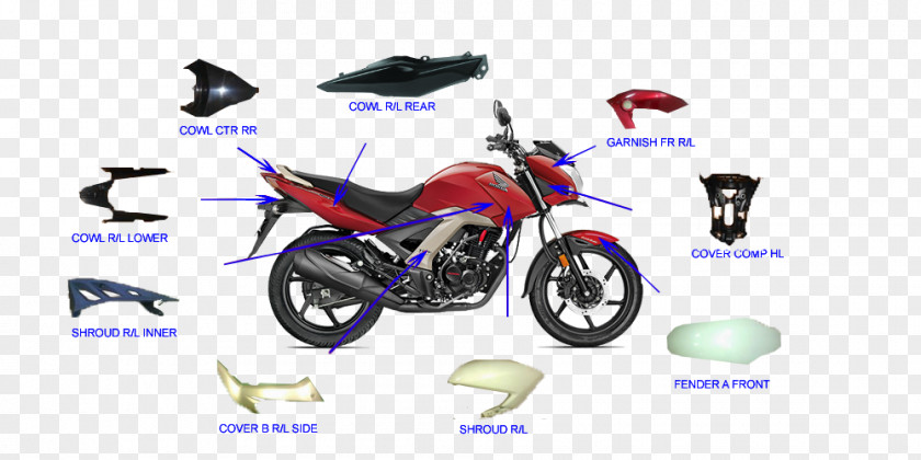 Honda Unicorn Motorcycle CB Series Brake PNG