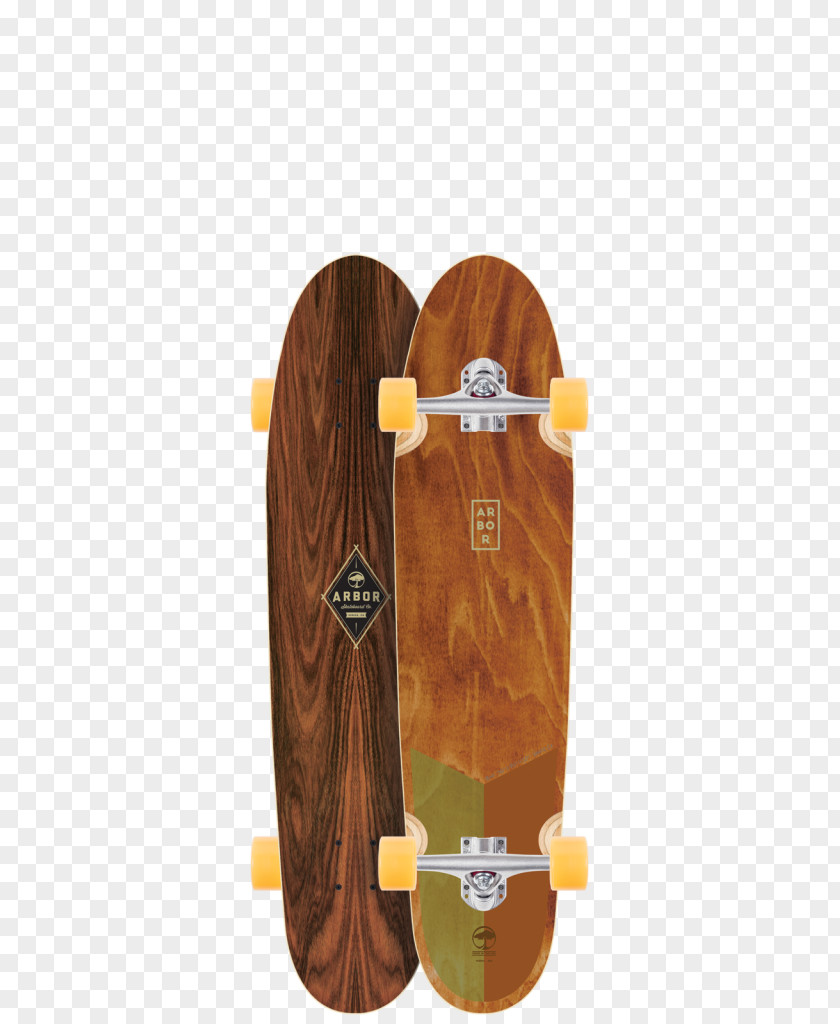 Skateboard Skateboarding Arbor Axis Walnut Longboard Complete Cruiser Bug Premium PNG
