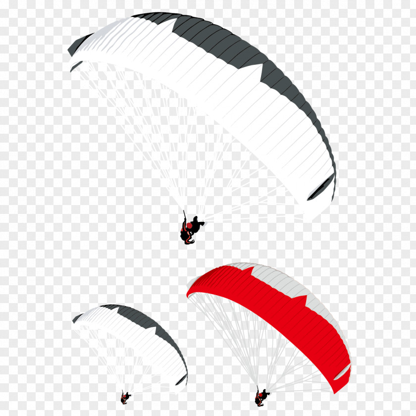 Color Parachute Adobe Illustrator PNG