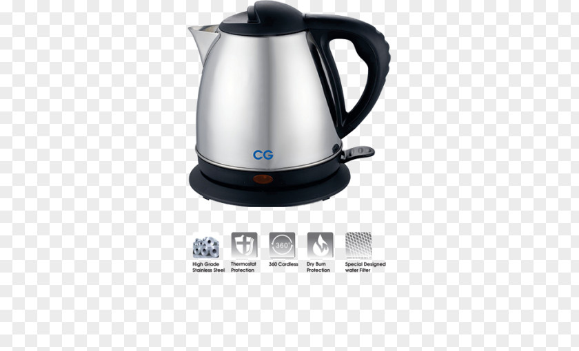 Electric Kettle Limescale Electricity Water PNG