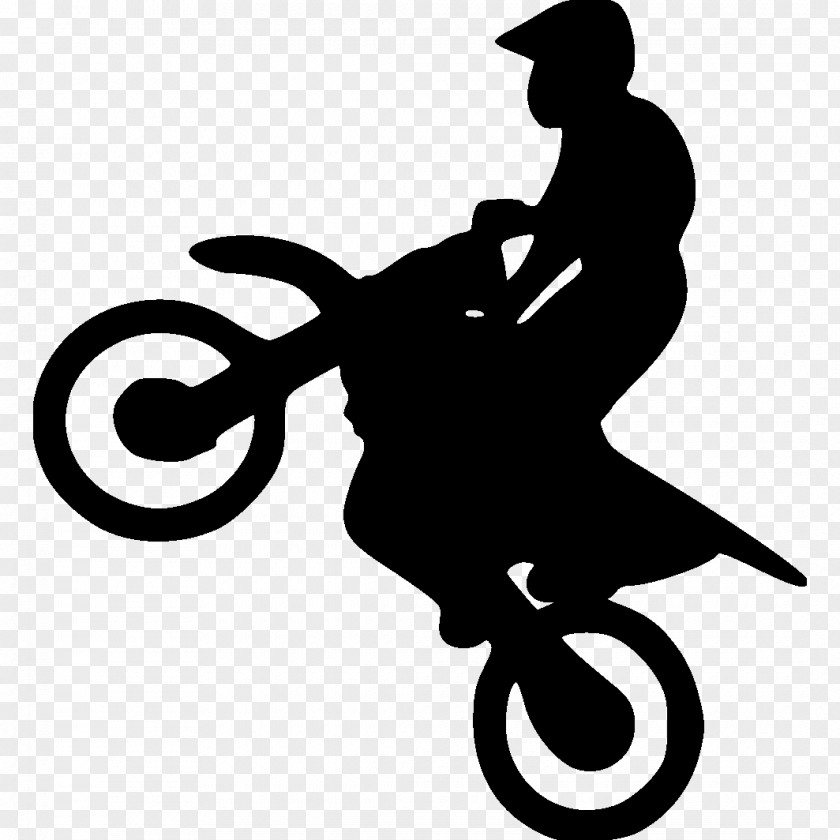 Motorcycle Silhouette Bicycle Motocross Clip Art PNG