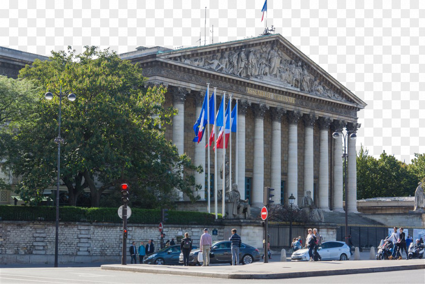 National Assembly Paris Palais Bourbon Icon PNG