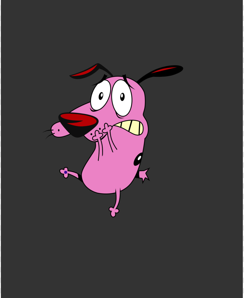 Outline Of Courage The Cowardly Dog Desktop Wallpaper High-definition Video Television PNG