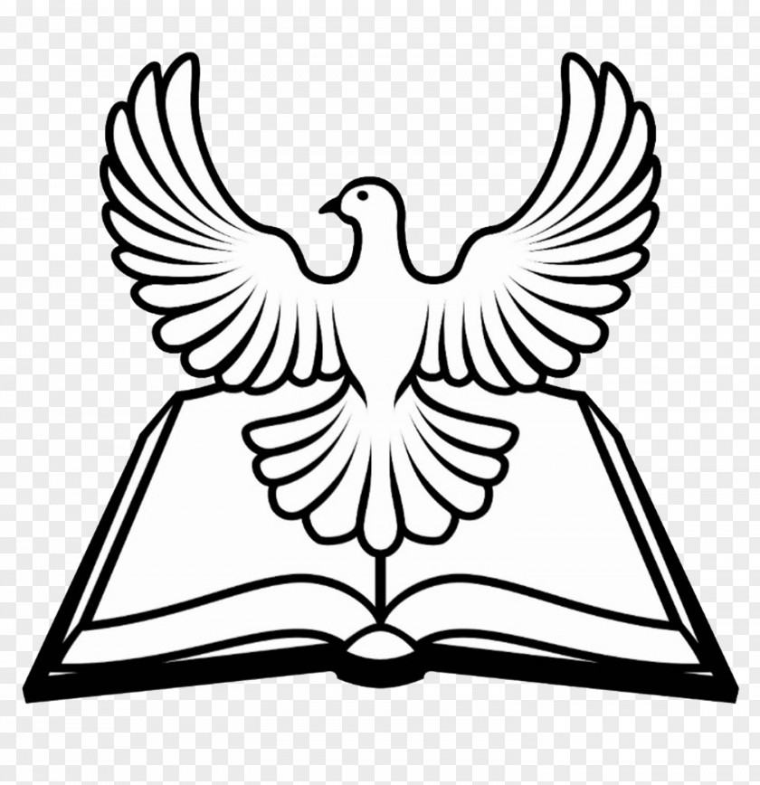 Holy Bible Doves As Symbols Religious Text Christian Cross PNG