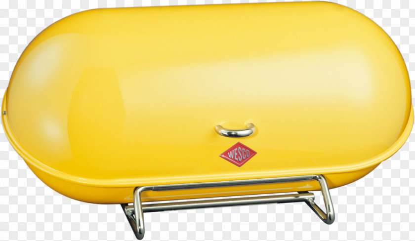 Kitchen Breadbox Kitchenware Yellow PNG