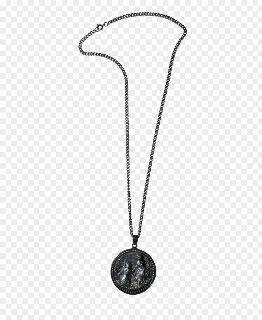 Necklace Locket Body Jewellery Silver Chain PNG