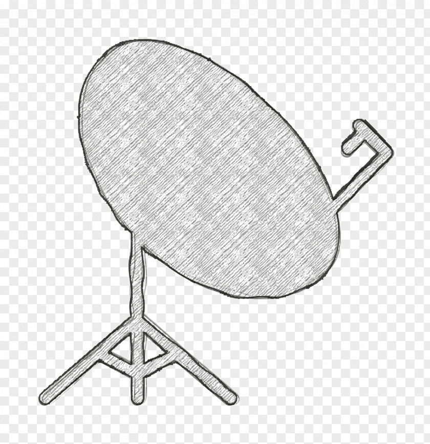 Radio Antenna Icon Satellite Dish Communication And Media PNG