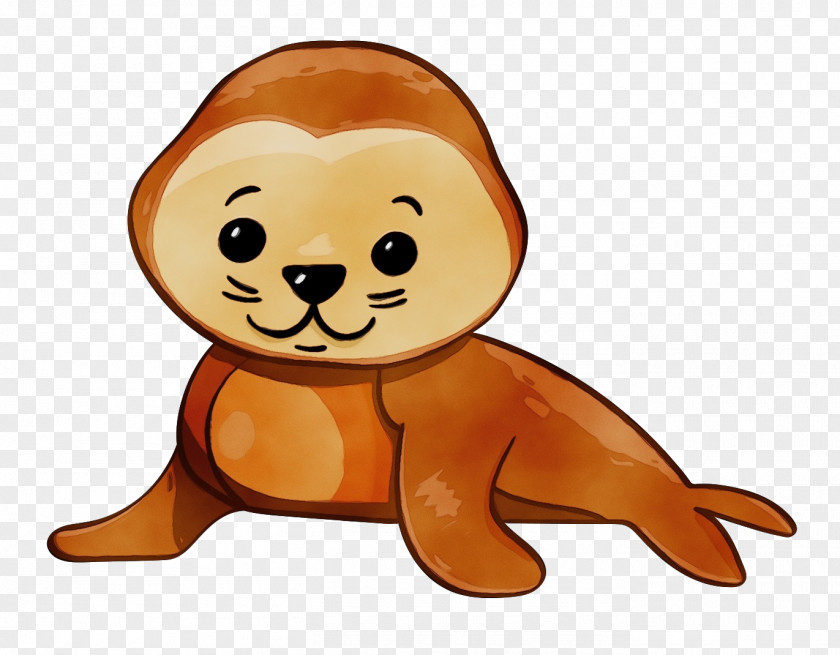 Seal Otter Cartoon Animation Animated Marine Mammal Clip Art PNG